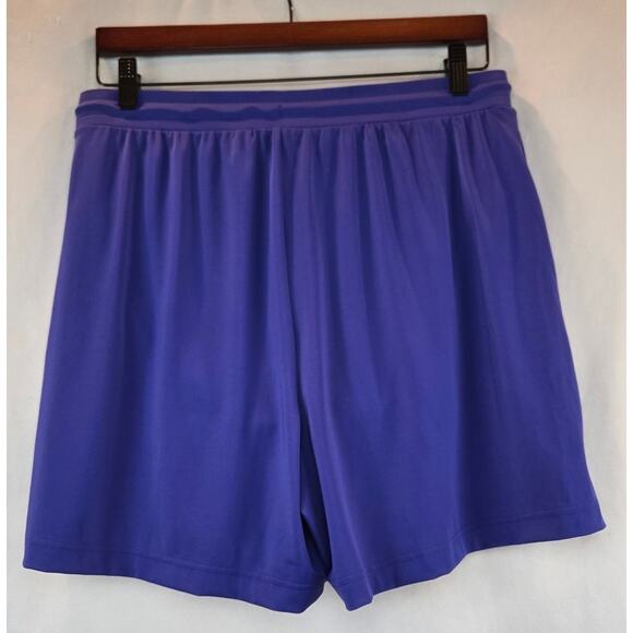 L.L. Bean BeanSport Swimwear Pull-On Nylon 5" Shorts Cobalt Blue Womens Medium - Picture 4 of 9